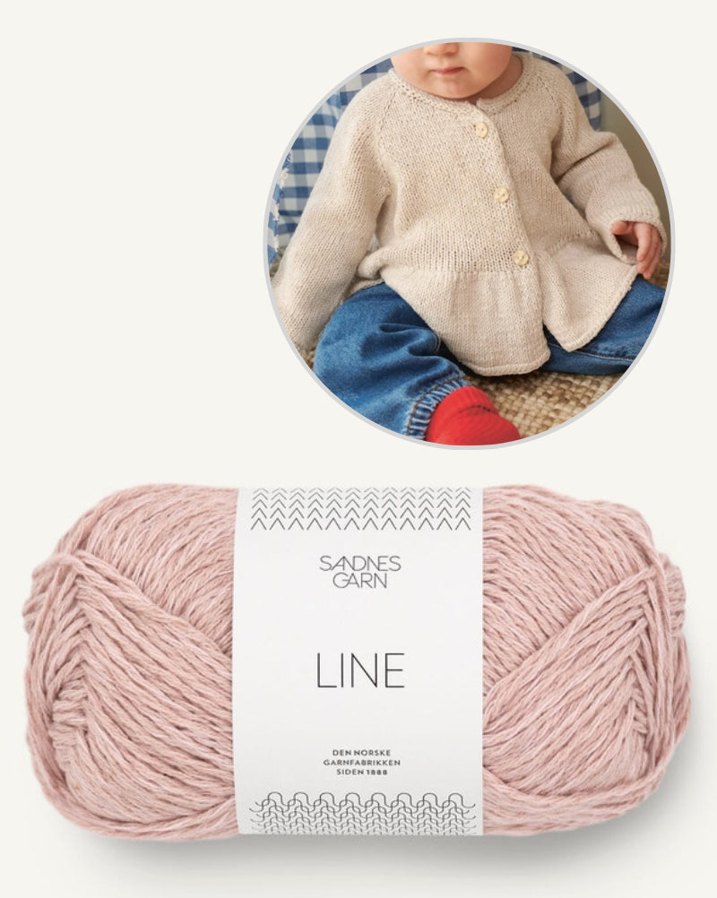 Dina Peplum Cardigan aus der Sandnes Kollektion 2407 Sommer Baby mit Line von Sandnes Garn 1Dina Peplum Cardigan aus der Sandnes Kollektion 2407 Sommer Baby mit Line von Sandnes Garn 7