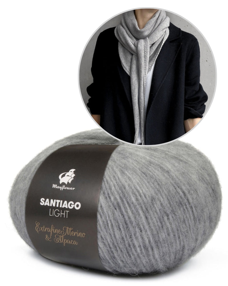 paula-m Easypeasy Scarf mit Santiago Light von Mayflower Denmark 5