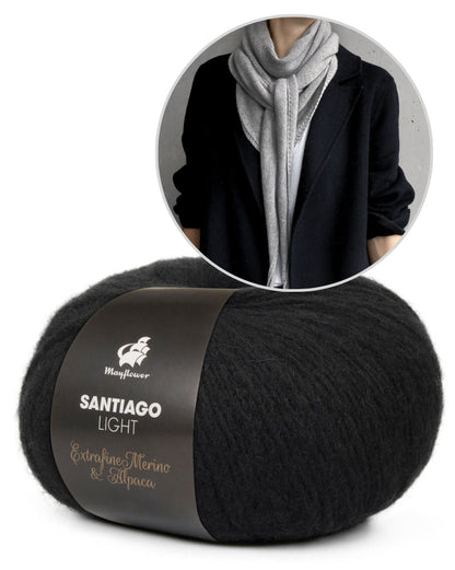 paula-m Easypeasy Scarf mit Santiago Light von Mayflower Denmark 