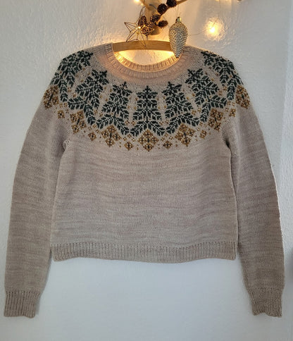 Elenor Mortensen Jul Sweater mit Balayage von Pascuali 4