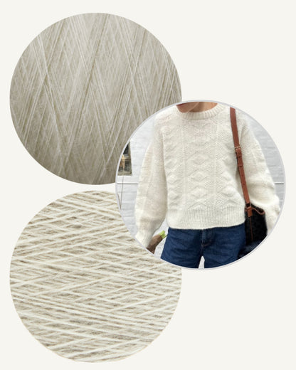 PetiteKnit Esther Sweater mit So Kosho und Sensai von ITO Yarn 10