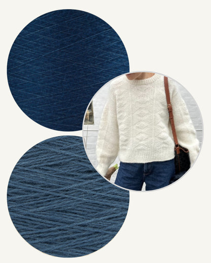 PetiteKnit Esther Sweater mit So Kosho und Sensai von ITO Yarn 11