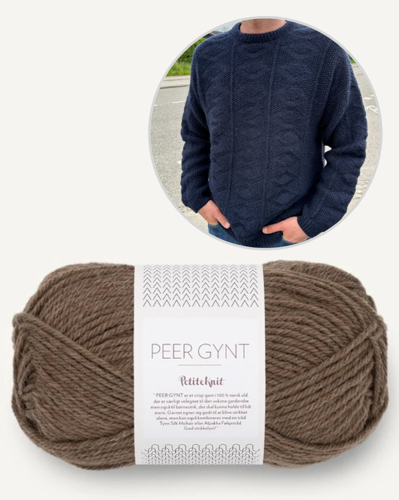 Esther Sweater Man mit Peer Gynt von Sandnes Garn 8