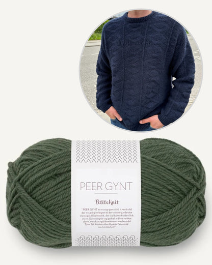 Esther Sweater Man mit Peer Gynt von Sandnes Garn 10