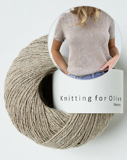 LeKnit Fabienne Tee mit Merino von Knitting for Olive 8