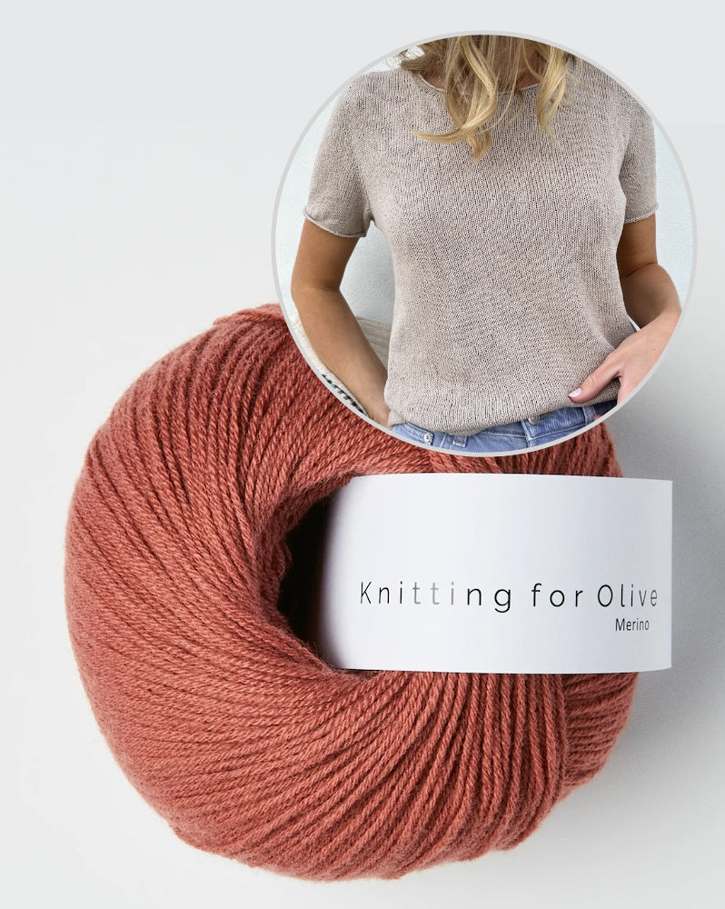 LeKnit Fabienne Tee mit Merino von Knitting for Olive 14