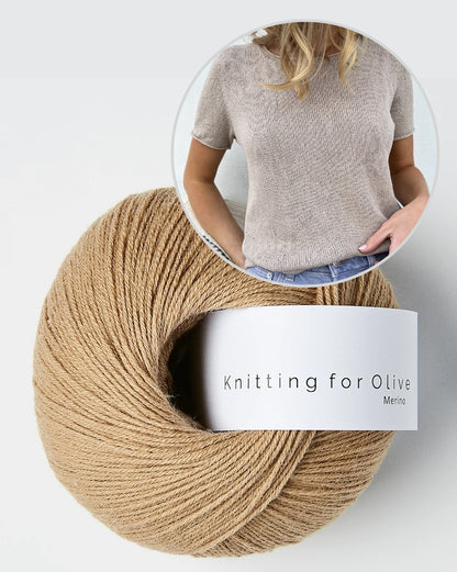 LeKnit Fabienne Tee mit Merino von Knitting for Olive 11