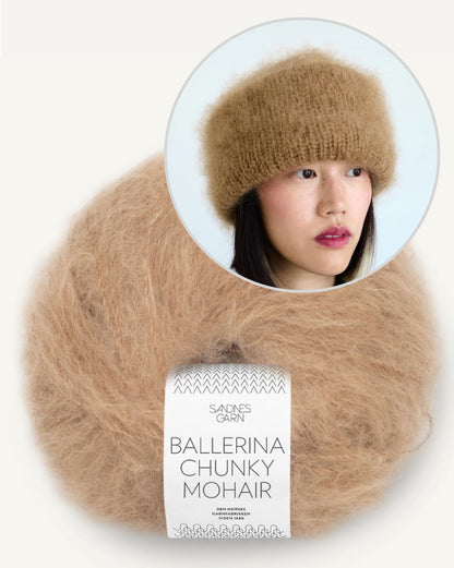 Fat Fur Hat von Spektakelstrik mit Ballerina Chunky Mohair von Sandnes Garn 7