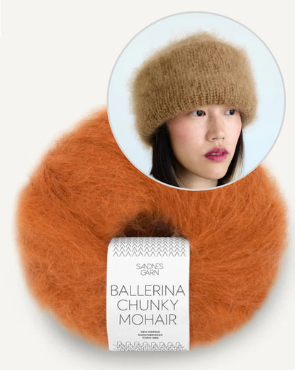 Fat Fur Hat | super kuschelige Mütze mit Ballerina Chunky Mohair von Sandnes Garn