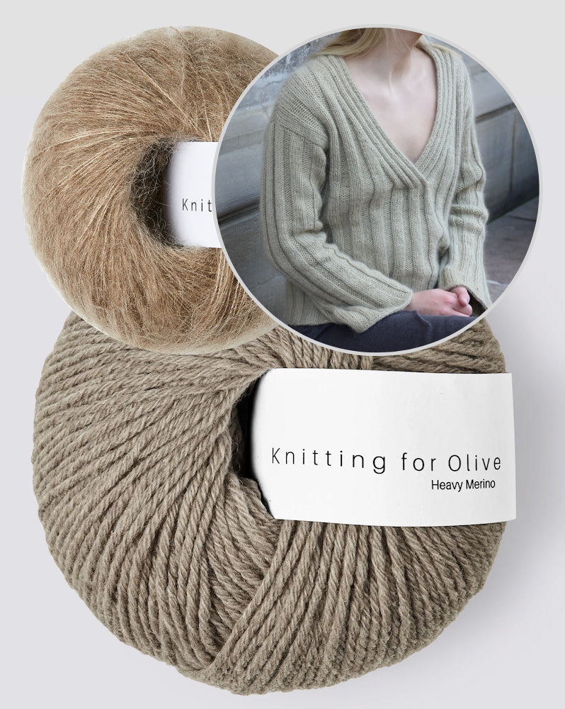 Knitting for Olive Fennel Sweater mit Heavy Merino und Soft Silk Mohair von Knitting for Olive 14