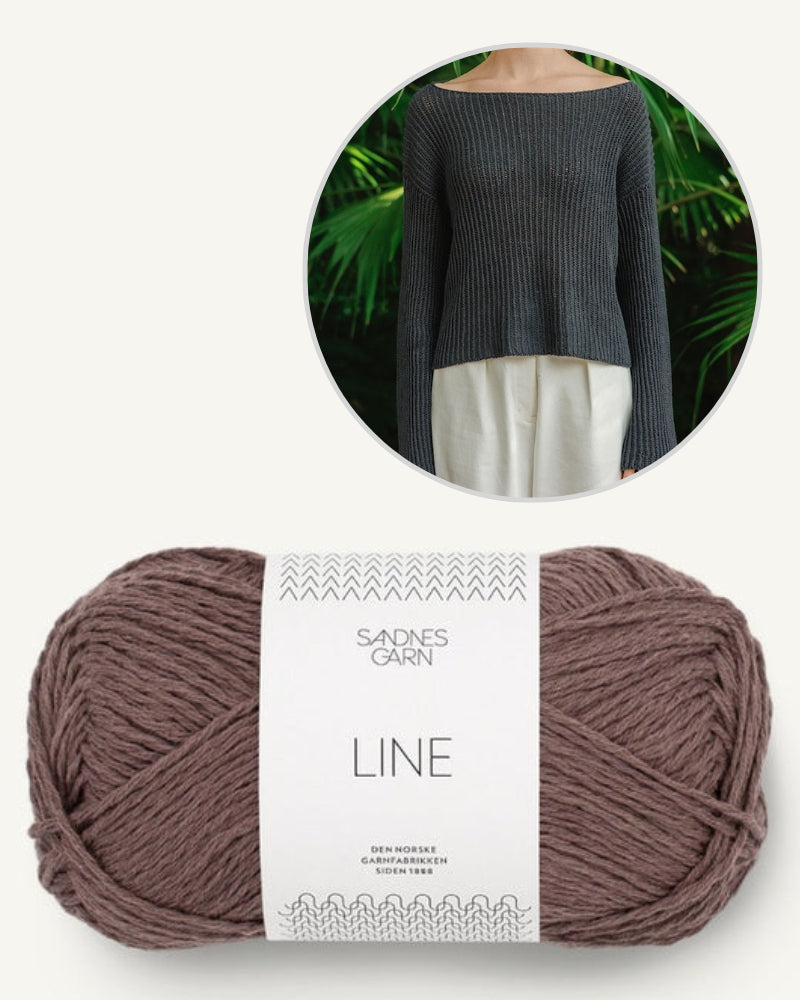 Sandnes Kollektion 2404 Fenny Sweater mit Line 7