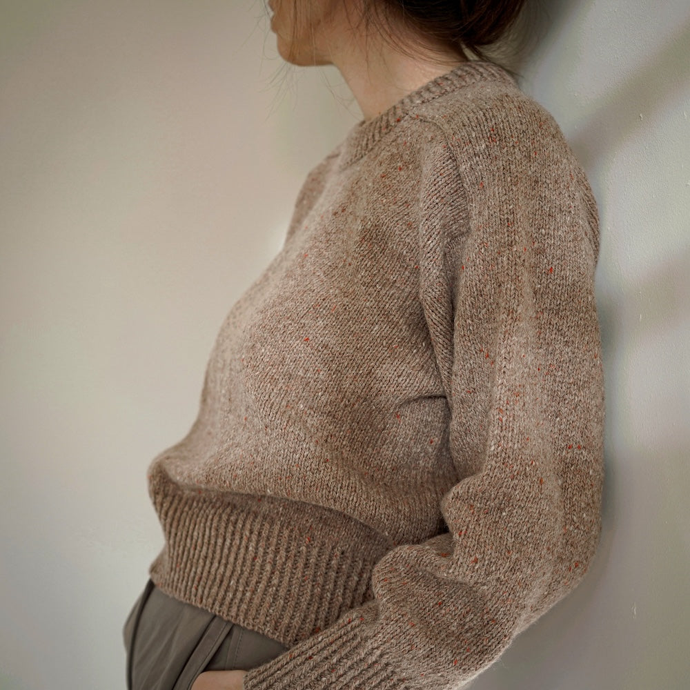 Joan Sweater von Gregoria Fibers mit Loch Lomond GOTS von BC Garn 1