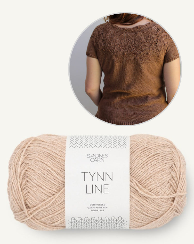 Haiku Shirt von Knitting for Breakfast mit Tynn Line von Sandnes Garn 10