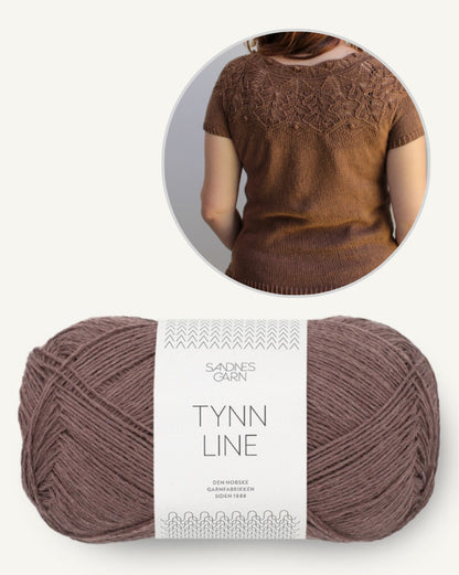 Haiku Shirt von Knitting for Breakfast mit Tynn Line von Sandnes Garn 9