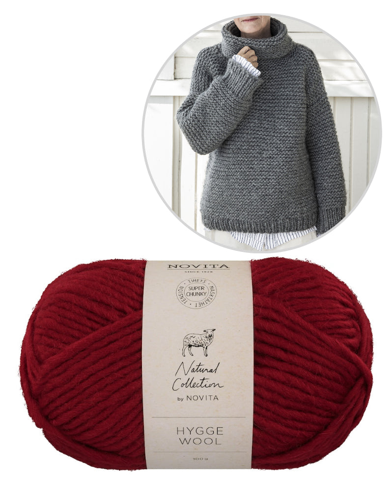 Hedda Pullover von Novita mit Hygge Wool 5