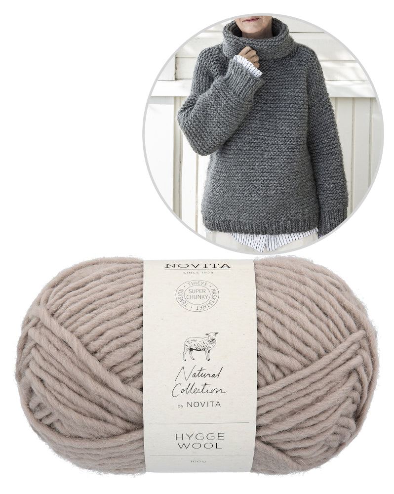 Hedda Pullover von Novita mit Hygge Wool 2