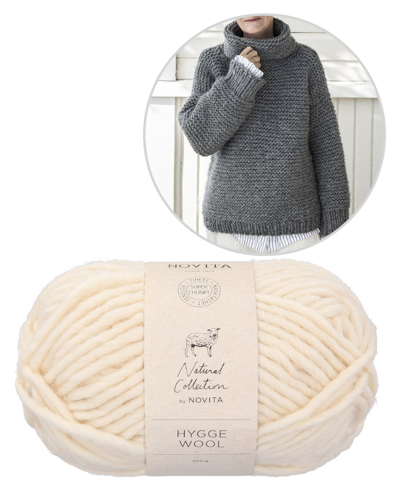 Hedda Pullover von Novita mit Hygge Wool 8