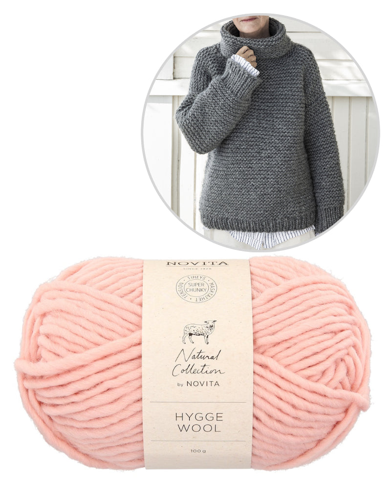 Hedda Pullover von Novita mit Hygge Wool 6