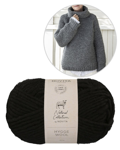 Hedda Pullover von Novita mit Hygge Wool 3