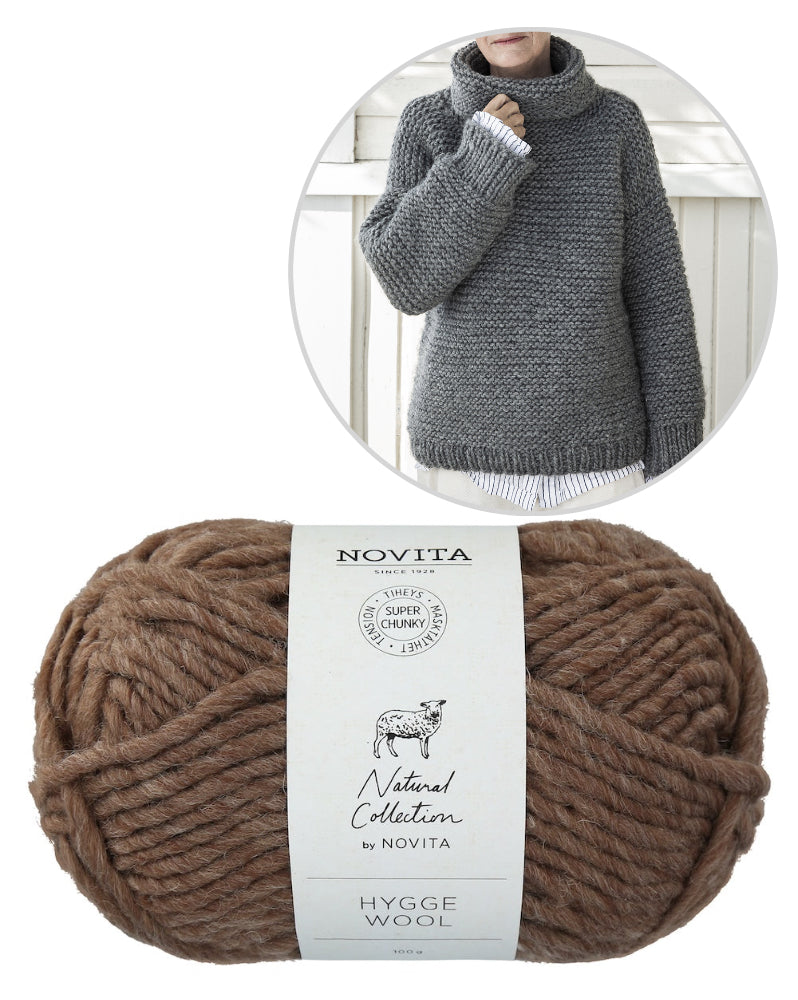 Hedda Pullover von Novita mit Hygge Wool 4