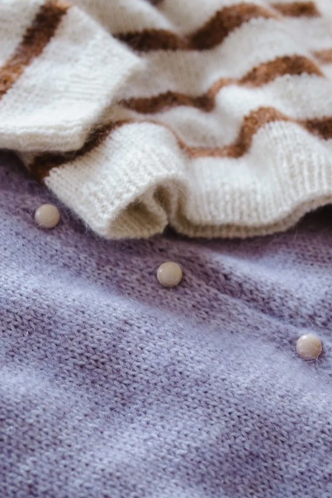 Hirismakes Melissa Cardigan mit Sunday und Tynn Silk Mohair von Sandnes Garn 6