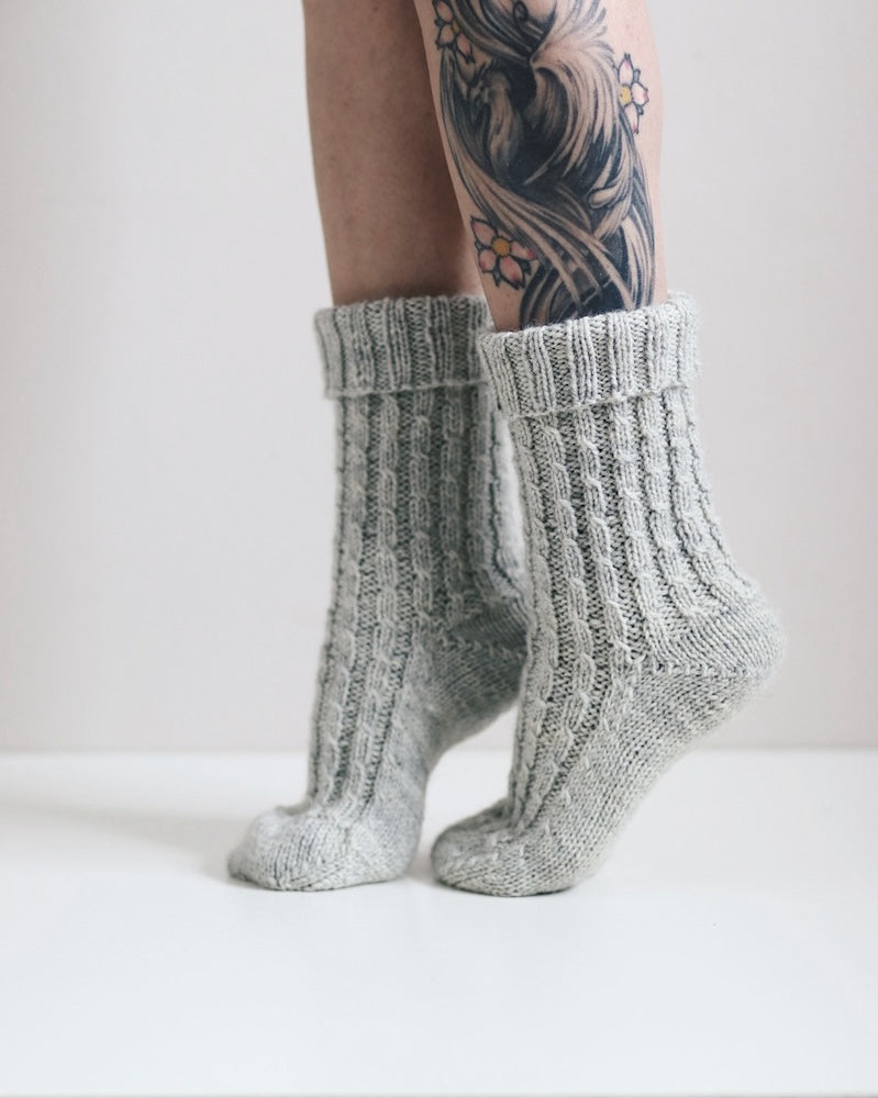 Kaipu Socks von Hnnmr Design mit 7 Brothers von Novita 2