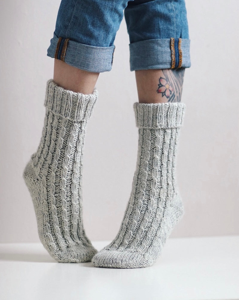 Kaipu Socks von Hnnmr Design mit 7 Brothers von Novita 3