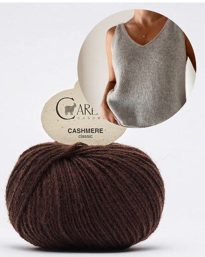 Caidree Home Camisole mit Classic Cashmere von Cardiff Cashmere 12