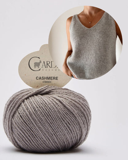 Caidree Home Camisole mit Classic Cashmere von Cardiff Cashmere 10