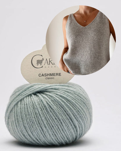 Caidree Home Camisole mit Classic Cashmere von Cardiff Cashmere 13