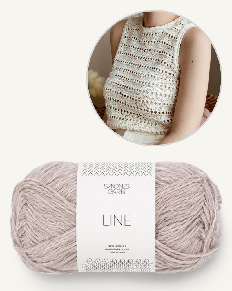 Ingrid Top von Gregoria Fibers mit Line von Sandnes Garn 5