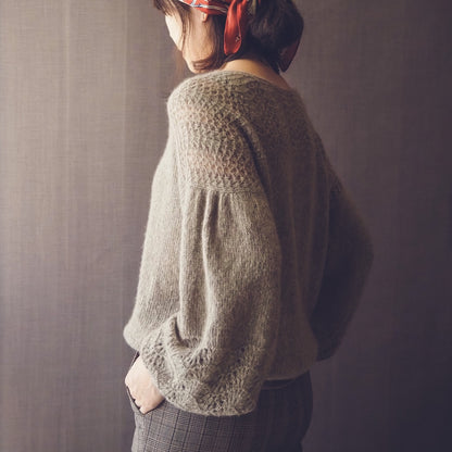 Ola Sweater von Irene Lin mit Brushlight von Cardiff Cashmere 5