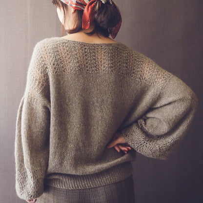 Ola Sweater von Irene Lin mit Brushlight von Cardiff Cashmere 6