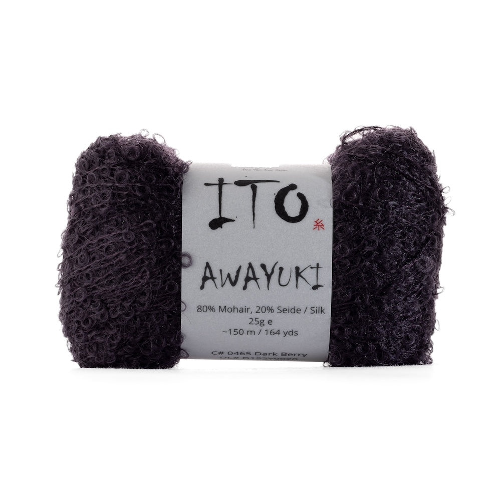 ITO Awayuki Farbe dark berry 465