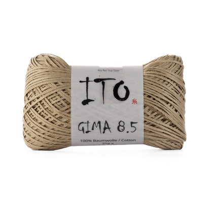 Gima 8.5 | fil de ruban mat pur coton 