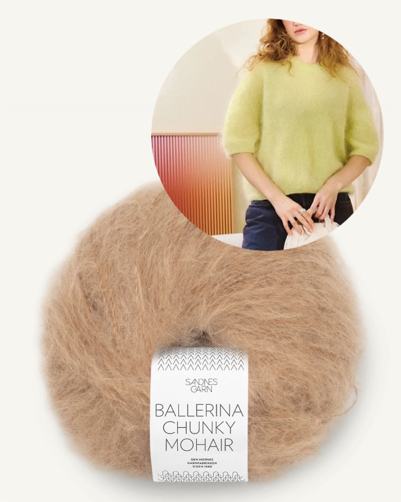 Ivy Tee Sandnes Kollektion 2502 mit Ballerina Chunky Mohair 8