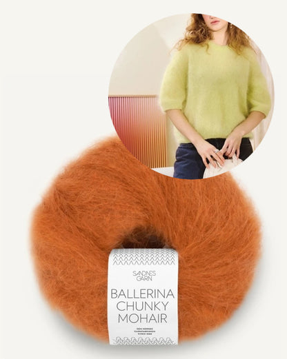 Ivy Tee Sandnes Kollektion 2502 mit Ballerina Chunky Mohair 7