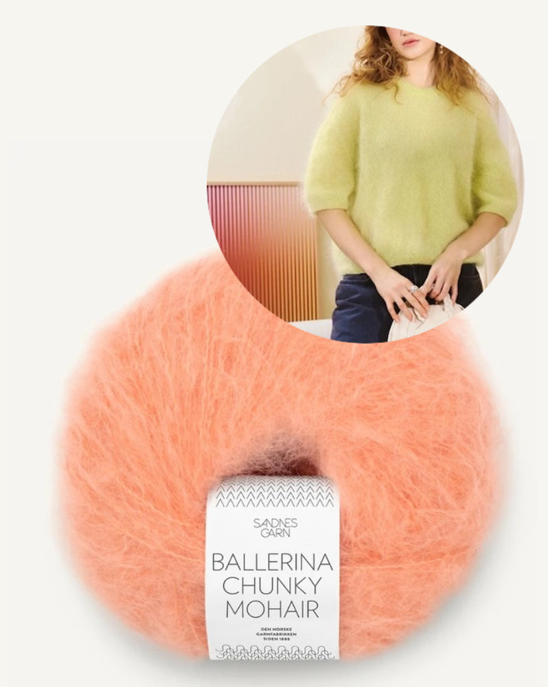 Ivy Tee Sandnes Kollektion 2502 mit Ballerina Chunky Mohair 11