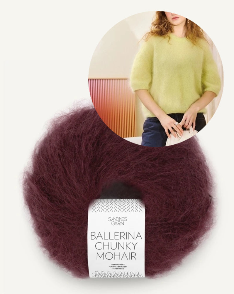 Ivy Tee Sandnes Kollektion 2502 mit Ballerina Chunky Mohair 9