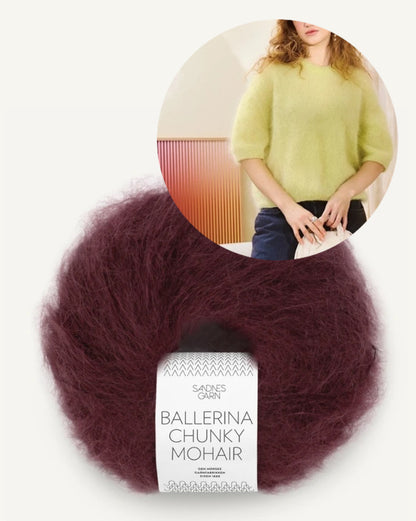 Ivy Tee Sandnes Kollektion 2502 mit Ballerina Chunky Mohair 9