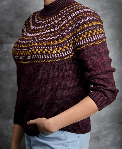 Armena Sweater von Jen Geigley aus Viva von Symfonie Yarns 5