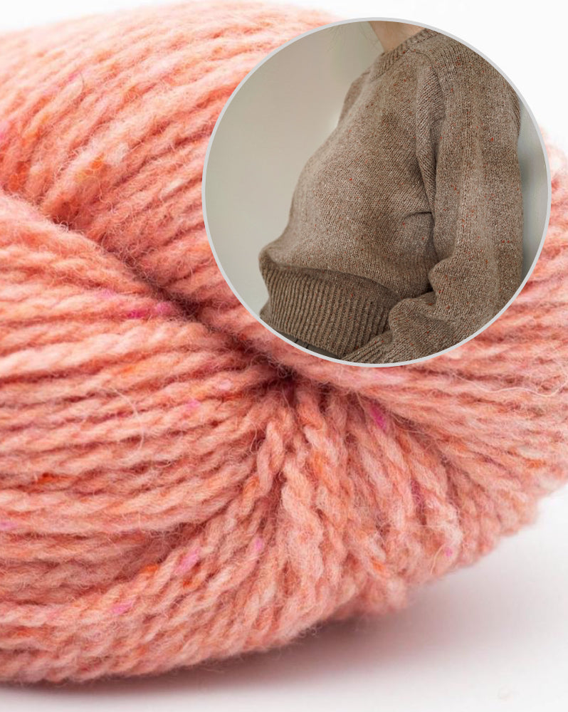 Joan Sweater von Gregoria Fibers mit Loch Lomond GOTS von BC Garn 7