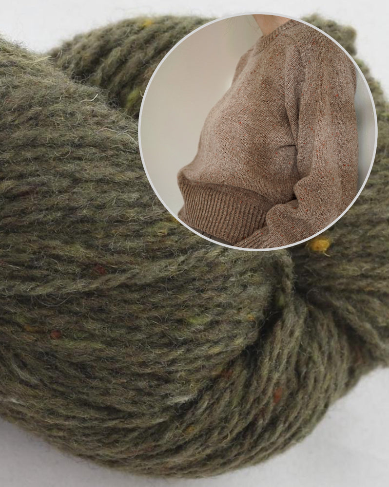 Joan Sweater von Gregoria Fibers mit Loch Lomond GOTS von BC Garn 8