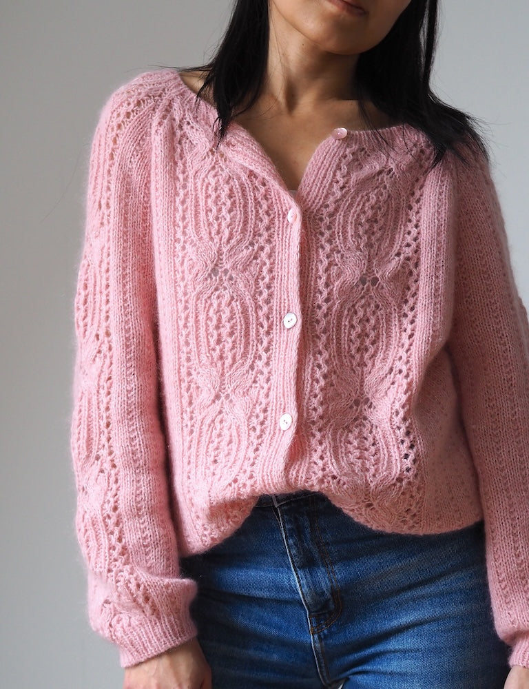 Joanna Ang Cherri Cardigan mit ITO Yarn Kosho und Sensai 6