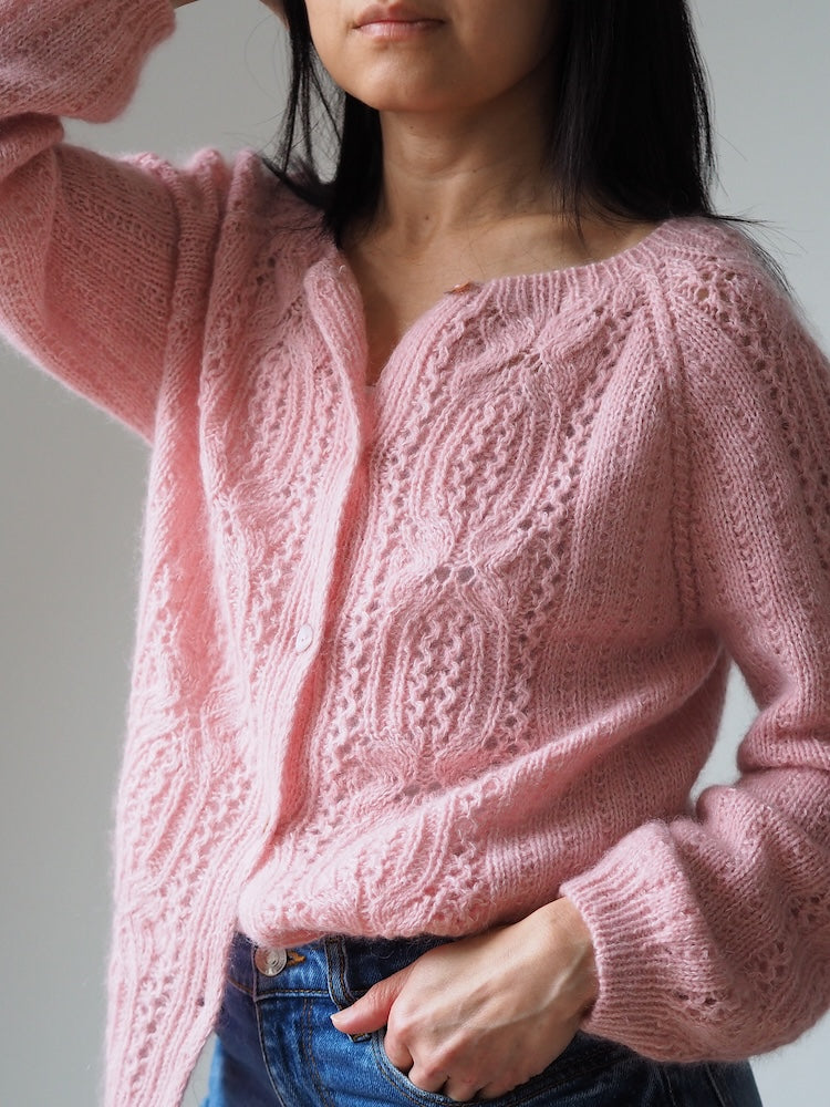 Joanna Ang Cherri Cardigan mit ITO Yarn Kosho und Sensai 9