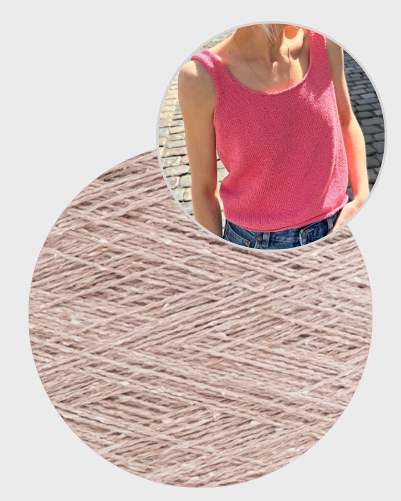 PetiteKnit June Top light mit Kinu von ITO Yarn 9