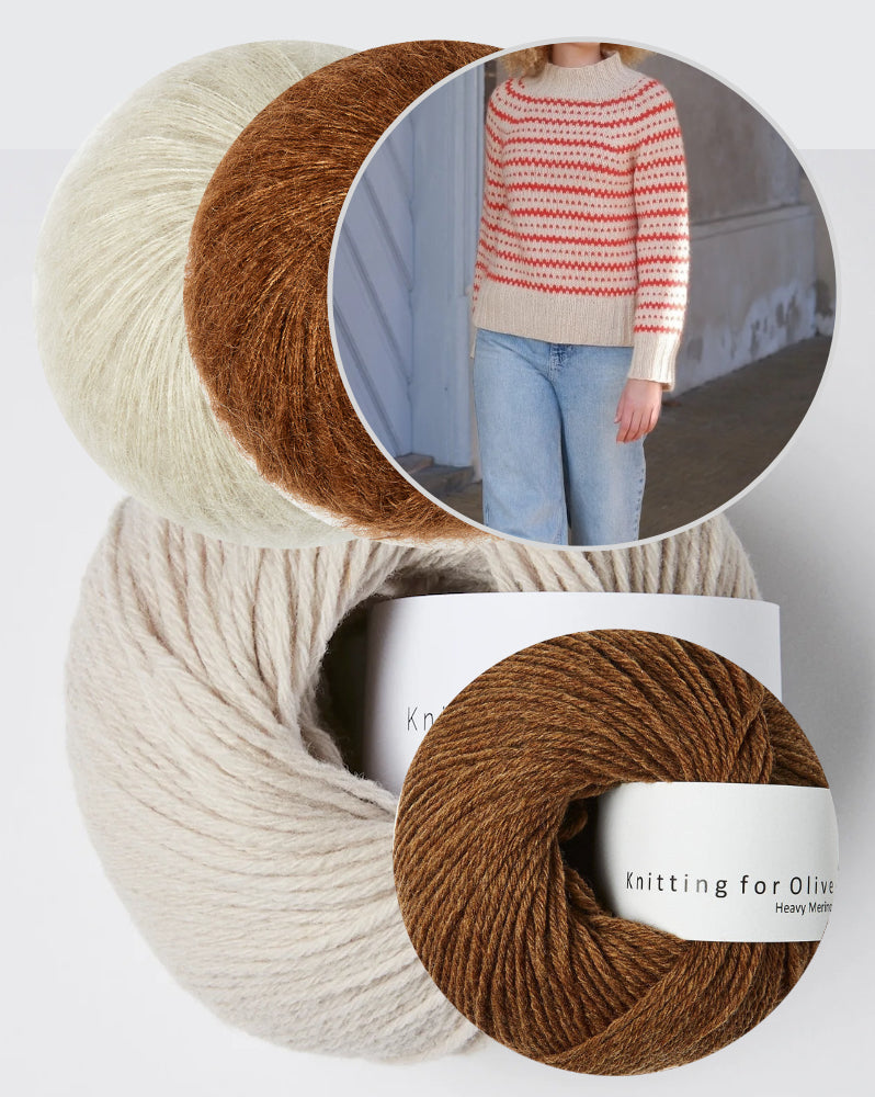 Knitting for Olive Katholt Sweater mit Heavy Merino und Soft Silk Mohair 8