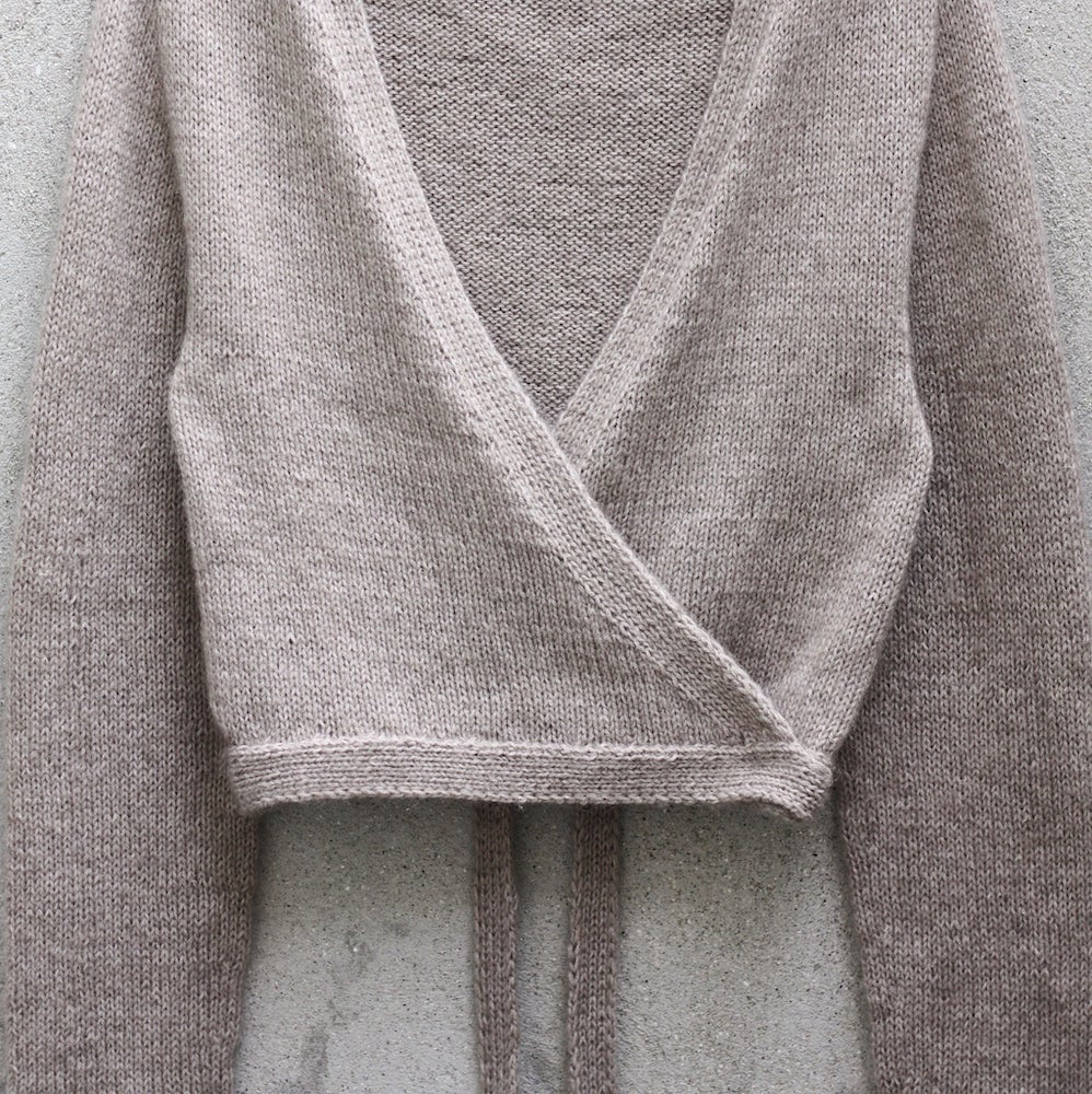 Knitting for Olive, Late Summer Wrap, Garnpaket, Oatmeal/linen, Detail 2