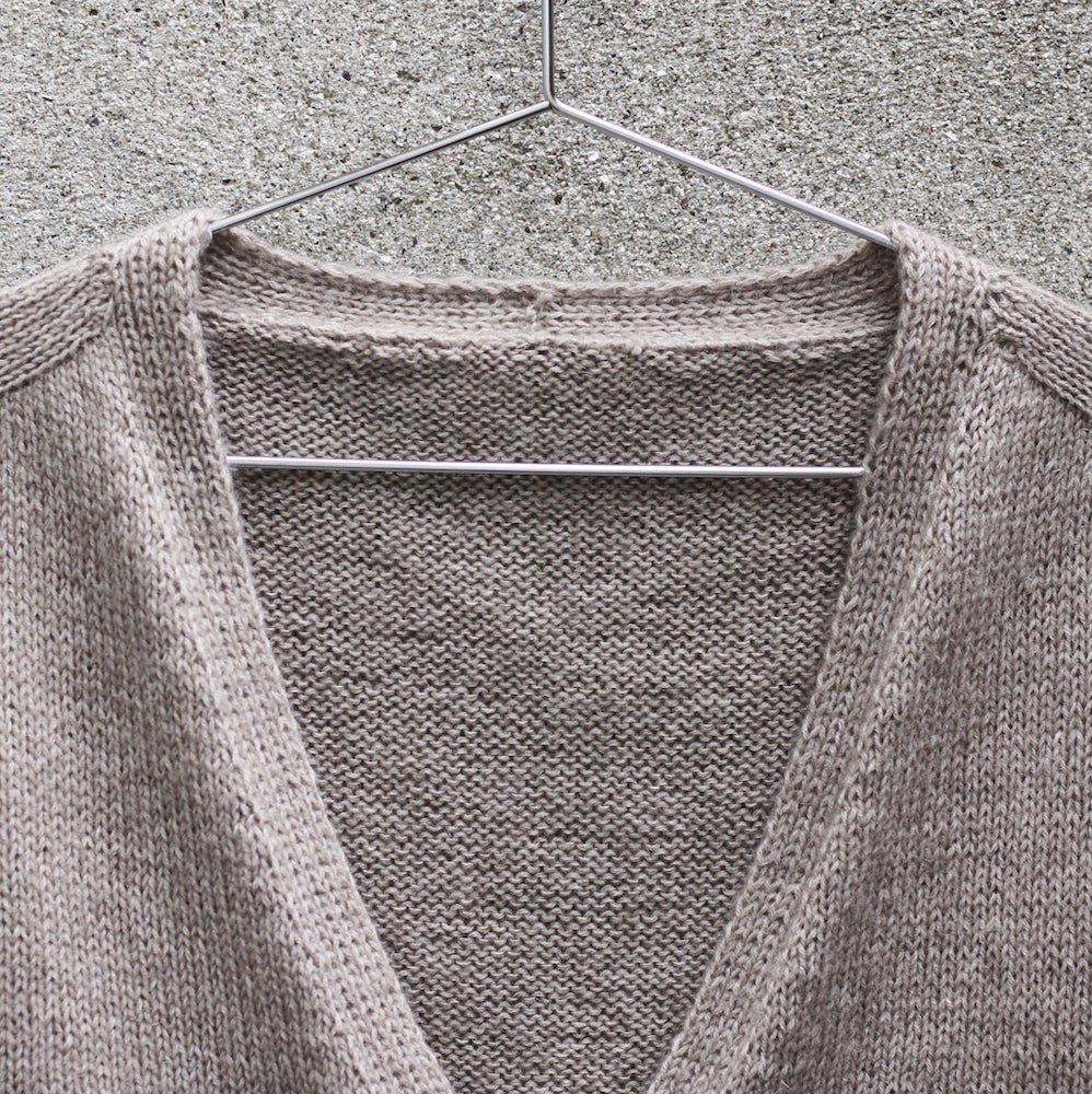 Knitting for Olive, Late Summer Wrap, Garnpaket, Oatmeal/linen, Detail 4