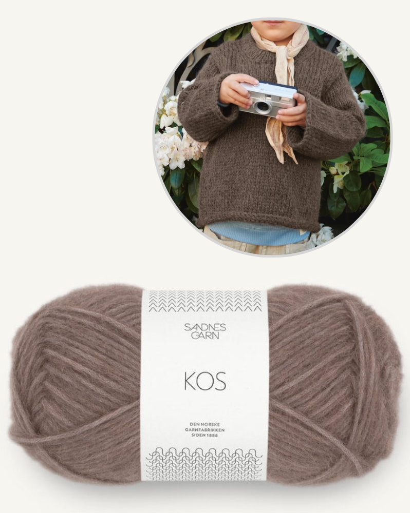 Kinsley Sweater Junior Kos Edition | Set aus Garn und Anleitung aus der Kollektion 2408 - Mykt til Barn